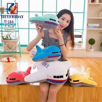 Novaflux Máy Bay Sang Trọng Đồ Chơi Đệm Ngủ Quà Tặng Cho Trẻ Em Nhồi Bông Cho Giáng Sinh Gối Búp Bê Gối Mềm Trang Trí Nhà Máy Bay Gối Nhồi Bông