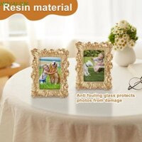 Novalink Khung Ảnh Lá, Giá Đỡ Hiển Thị Ảnh Nhiều Kích Thước Nhẹ, Phong Cách Châu Âu Cổ Bắc Âu Khung Ảnh Đồ Trang Trí Phòng Khách