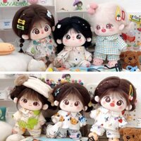 Novalink Quần Áo Búp Bê Cotton, Bộ Đồ Ngủ Khủng Long Sang Trọng Quần Áo Búp Bê, Búp Bê Cross-Dressing Trang Phục Động Vật Hoạt Hình Kawaii Không Thuộc Tính Quần Áo Búp Bê Búp Bê 20cm Búp Bê Cotton