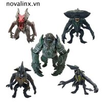 Novalinx Pacific Rim Hình, Trespasser Knifehead Scunner Nhân vật hành động, Tượng trang trí máy tính để bàn Búp bê PVC Leathback Mega Kaiju Model Đồ chơi trẻ em