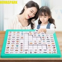Novaspark Động Vật Phù Hợp Với Trò Chơi Bảng, Giáo Dục Nhựa Phù Hợp Hình Ảnh Đồ Chơi Động Vật, Đồ Chơi Xếp Hình Học Tập Động Vật Tinh Tế Trò Chơi Bảng Cờ Vua Tương Tác Cha Mẹ Trẻ Em