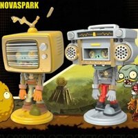 Novaspark Plants Vs Zombie Anime Hình, Phiên bản Q Máy tính để bàn Mô hình Plants Vs Zombies Khối xây dựng Đồ chơi, Bộ sưu tập Ins Phim hoạt hình Thực vật Zombie Nhân vật hành động Trẻ em