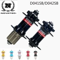 NOVATEC Trống Hoa D041SB D042SB Xe Đạp Leo Núi MTB4 Phanh Đĩa Peilin 28 32 36 Lỗ