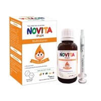 NOVITA Drops Multivitamin - BỔ sung vitamin thiết yếu cho bé từ 0 tháng tuổi