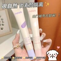 Novo Base Cream Makeup Primer Invisible Pores Dưỡng Ẩm Chống Dính Bột Dầu Da Kiểm Soát Dầu Làm Sáng Dưỡng Ẩm Mặt Kem20250307