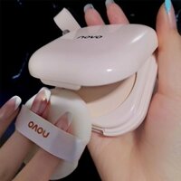 Novo Ép Bột Kiểm Soát Dầu Không Trang Điểm Cố Định Bột Chống Thấm Nước Che Khuyết Điểm Không Dính Bột Sinh Viên Đảng Ướt Khô Trang Điểm Cố Định Bột Bấm20250307