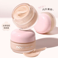 Novo Silky Kem Nền Trong Suốt Dưỡng Ẩm Kem Che Khuyết Điểm Chống Thấm Nước Chống Mồ Hôi Trang Điểm Chống Dính Bột Sinh Viên Đảng BB Cream 3.31
