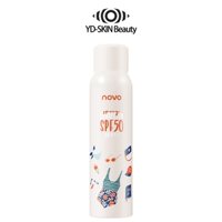 NOVO Sunscreen Spray 120ml 3 trong 1 chống nắng, cách ly, làm trắng da Cách ly tia cực tím