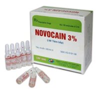 Novocain 3% Procain hydrochorid 60mg/2ml hộp 100 ống x 2ml tiêm Thanh Hóa