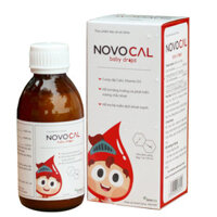 Novocal Baby Drops, hỗ trợ bổ sung calci, vitamin D, hỗ trợ phát triển chiều cao