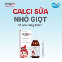 Novocal- canxi sữa nhỏ giọt cho bé trong 1000 ngày đầu đời