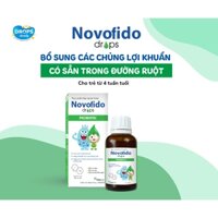 Novofido Drops - Probiotic men vi sinh bổ sung lợi khuẩn cho bé từ 1 tháng tuổi