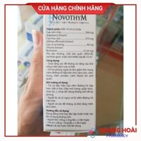 NOVOTHYM - Giúp con giảm lệ thuộc vào kháng sinh
