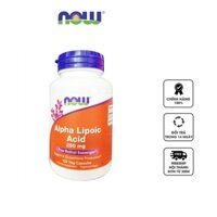 Now alpha lipoic acid 250mg hỗ trợ chống oxy hóa, giải độc gan