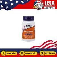 Now Astaxanthin 4mg - Chống Oxy Hóa, Lão Hóa, Điều Trị Suy Giảm Thị Lực
