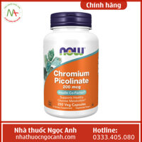 Now Chromium Picolinate 200mcg