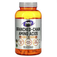 NOW Foods BCAA 240 viên – Axit Amino Chuỗi Nhánh Hỗ Trợ Tập Luyện