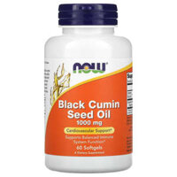 NOW Foods Black Cumin Seed Oil 1,000 mg 60 Softgels