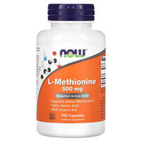 NOW Foods L-Methionine 500 mg 100 Capsules