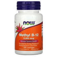 NOW Foods Methyl B-12 5000 mcg 120 Lozenges