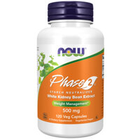 NOW Foods PHASE 2 - Viên uống chiết xuất Đậu thận trắng từ MỸ giúp hỗ trợ giảm cân, kiểm soát đường huyết