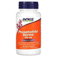 NOW Foods Phosphatidyl Serine 100 mg 60 Veg Capsules