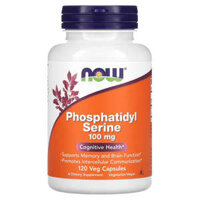 NOW Foods Phosphatidyl Serine 100 mg 120 Veg Capsules