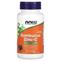 NOW Foods Sambucus Zinc-C 60 Lozenges
