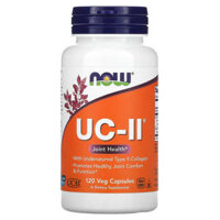 NOW Foods UC-II Joint Health with Undenatured Type II Collagen 120 Veg Capsules