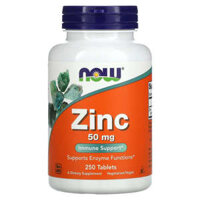 NOW Foods Zinc 50 mg 250 Tablets