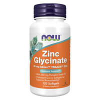 Now Foods Zinc Glycinate 30mg (120 Viên)