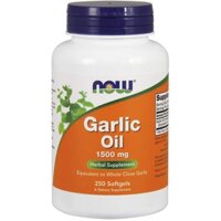 NOW Garlic Oil 1500mg 90 viên