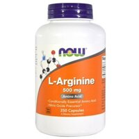 Now l-arginine 500mg 100v 250v 1000mg 120v