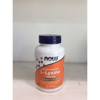 Now L-lysine 1000mg hộp 100v