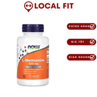 NOW L-METHIONINE 500MG 100 VIÊN Hỗ Trợ Chức Năng Gan Và tổng hợp Protein tại wheydatcanghp
