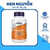 Now L-Methionine 500mg 100 Viên Hỗ Trợ Quá Trình Tổng Hợp Protein Now L Methionine Hỗ Trợ Chống Oxy Hóa Bảo Vệ Gan