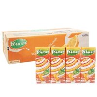 Now ship - Thùng 48 hộp sữa Yomost Cam hộp 170 ml
