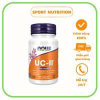 NOW UC-II Type II Collagen, 60 viên uống giúp hỗ trợ xương khớp và giảm đau khớp