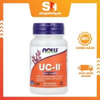 Now UC-II Type II Collagen 60v - Viên Uống Hỗ Trợ Xương Khớp, Giảm Đau Khớp, Tăng Dịch Nhầy Cho Khớp