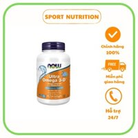 NOW Ultra Omega 3-D, viên uống hỗ trợ xương khớp, tim mạch và não bộ