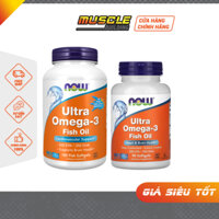 Now Ultra Omega 3 Viên Uống Bổ Não, Sáng Mắt, Khỏe Tim Now Ultra Omega3