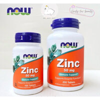 Now Zinc 50 mg Mỹ