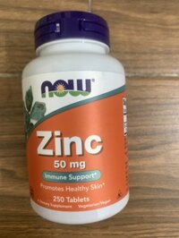 Now Zinc 50mg 250 viên