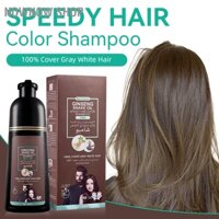 NOWNOW SHOP Thuốc Nhuộm Tóc Chiết Xuất Thực Vật Thảo Dược Nuôi Dưỡng Sửa Chữa Chăm Sóc Dầu Gội 400Ml Cà Phê