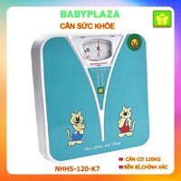 [NOWSHIP-1H] Cân sức khỏe Nhơn Hòa NHHS-120-K7 120kg Cân Cơ Dùng Cho Người Lớn Và Trẻ Em, Độ Chính Xác Cao - Chính Hãng