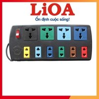 ⚡NOWSHIP 1H⚡ Ổ Cắm Lioa 4D6S32N - 4D6S52N 5 lỗ 3 chấu 5 lỗ 2 chấu.