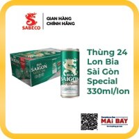 [NowShip] Bia Sài Gòn Special thùng 24 lon x 330ml