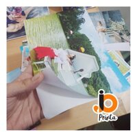 [NOWSHIP] In ảnh 10x15 có keo dán (sticker/decal) theo yêu cầu. combo 100 hình