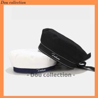 [Nowship2h] Mũ Nón Thủy Thủ Beret Nồi Cao Cấp Thời Trang Xuân Thu Phối Ruy Băng Nơ Phong Cách Hàn Quốc - Mã MN05
