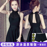 Np 34 Giao hàng ngay lập tức [2102 Lời khen ngợi của mọi người] Đồ bơi nữ Phiên bản Hàn Quốc Bảo thủ Ren gợi cảm Học sinh Một mảnh Vỏ ngực nhỏ Bikini Đồ bơi mùa xuân nóng bỏng